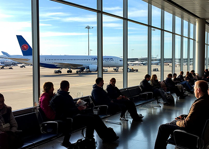 В аэропорту